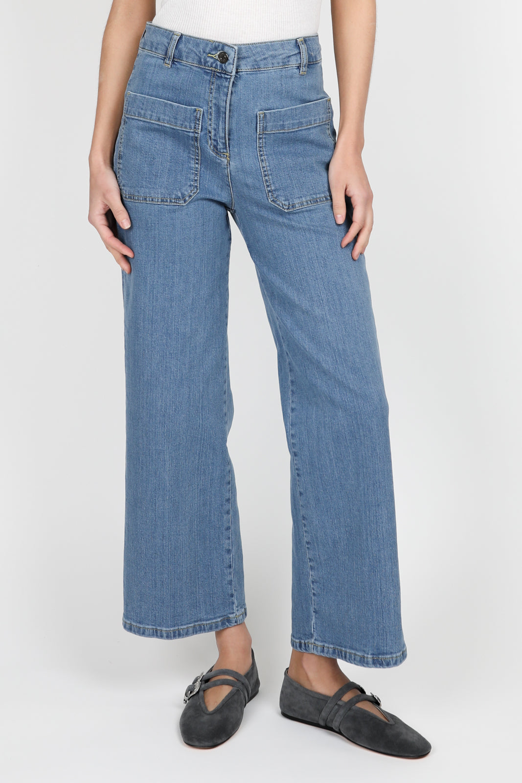 Jeans Helias in Indigo Clair