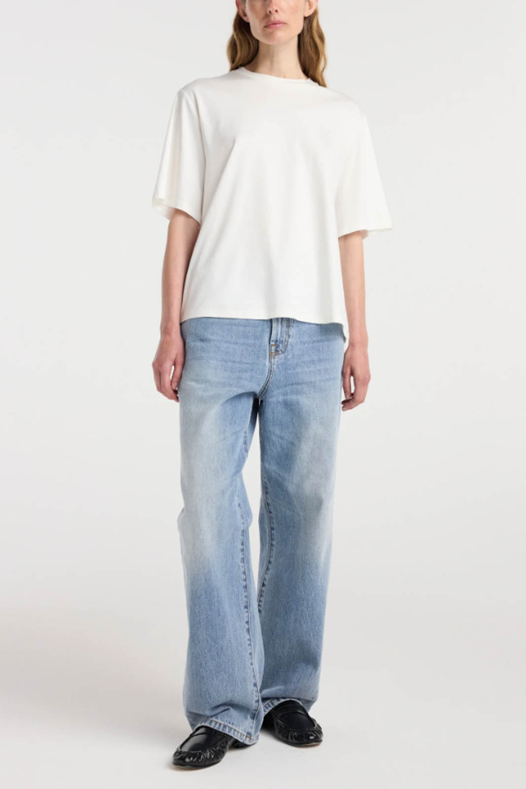 Róhe, T-Shirt Oversized in Off White