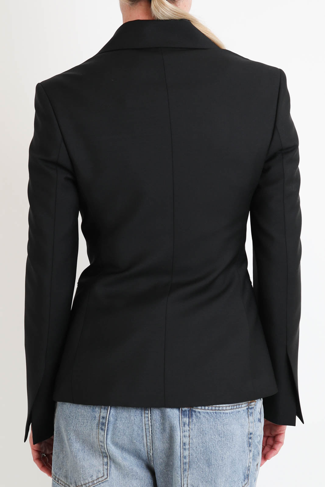 Róhe, Blazer Cinched in Schwarz