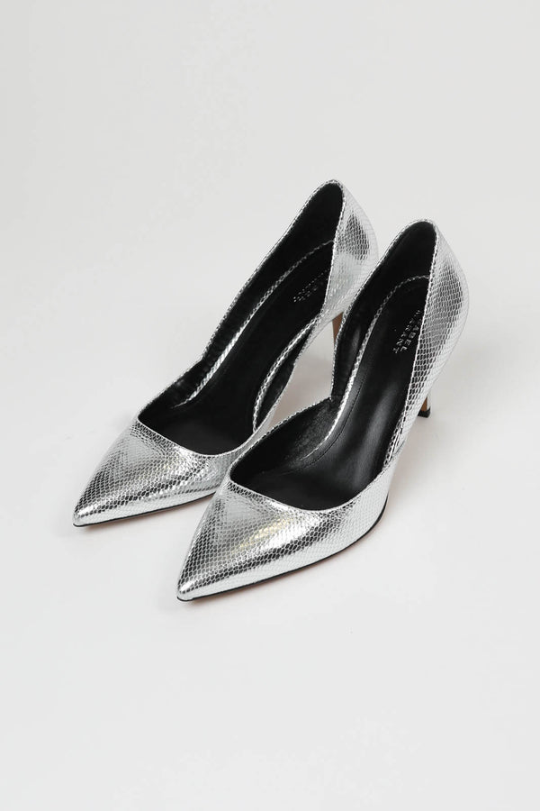 Pumps Purcy in Silber