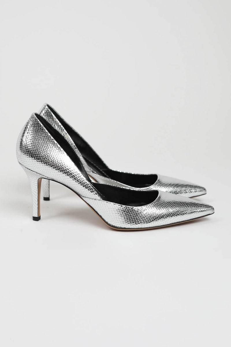 Pumps Purcy in Silber