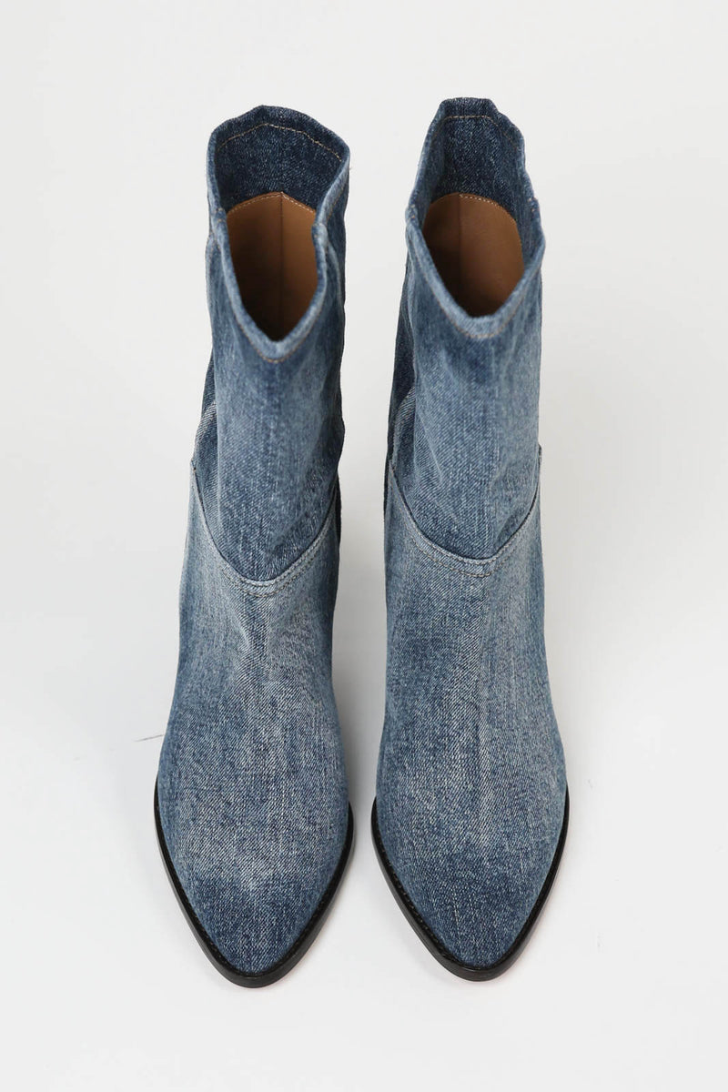 Stiefel Rouxa in Washed Blue