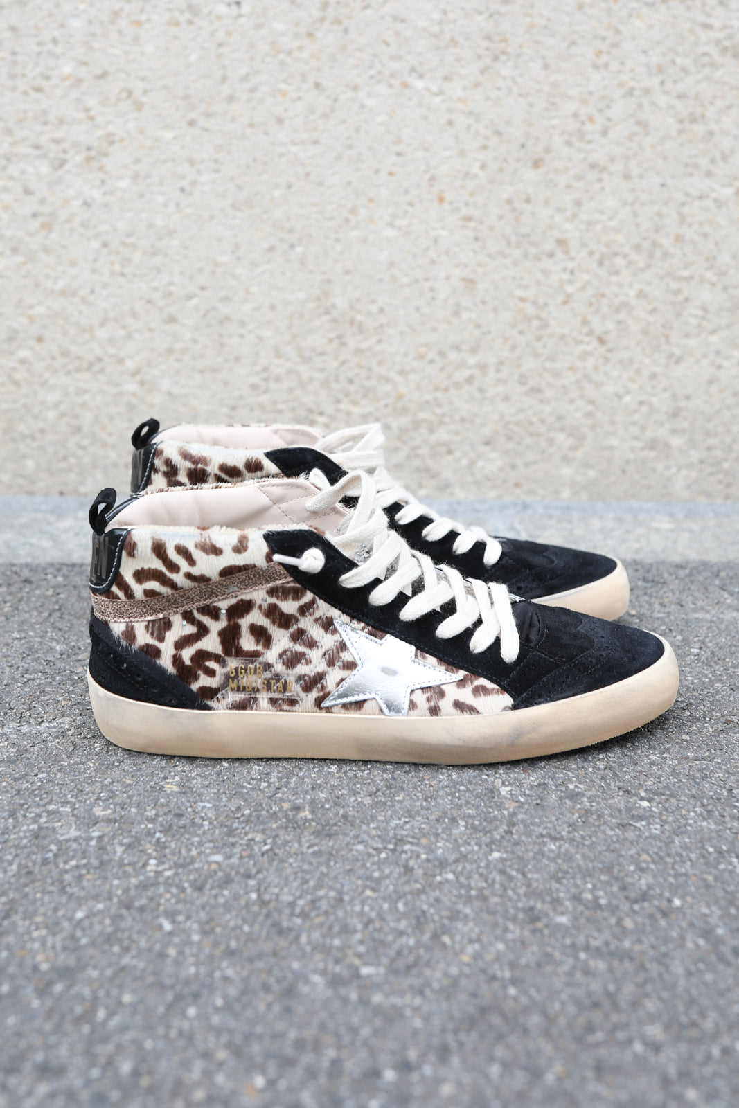 Sneakers Mid Star in Leopard
