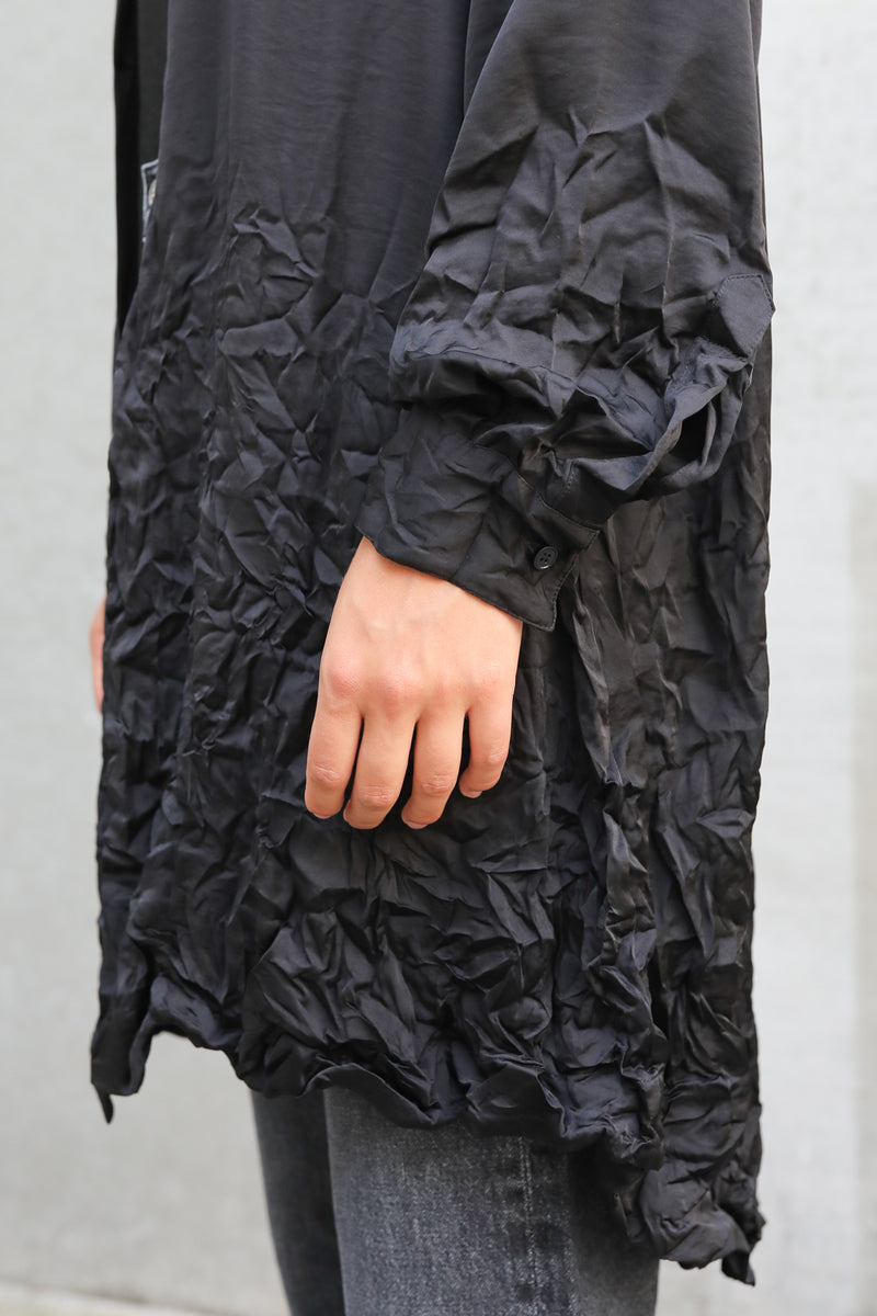 Kleid Bluse in Schwarz