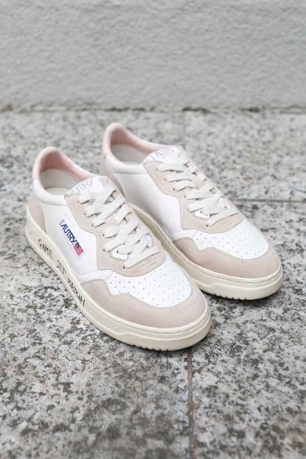 Sneakers Medalist Low Suede White/Powder