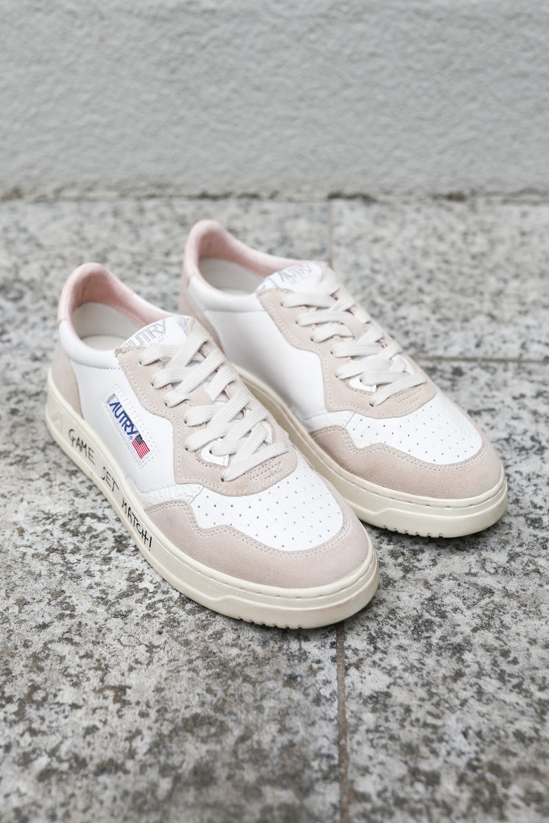 Sneakers Medalist Low Suede White/Powder