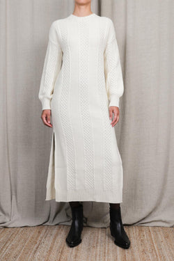Kleid Idea in Stripes Golden