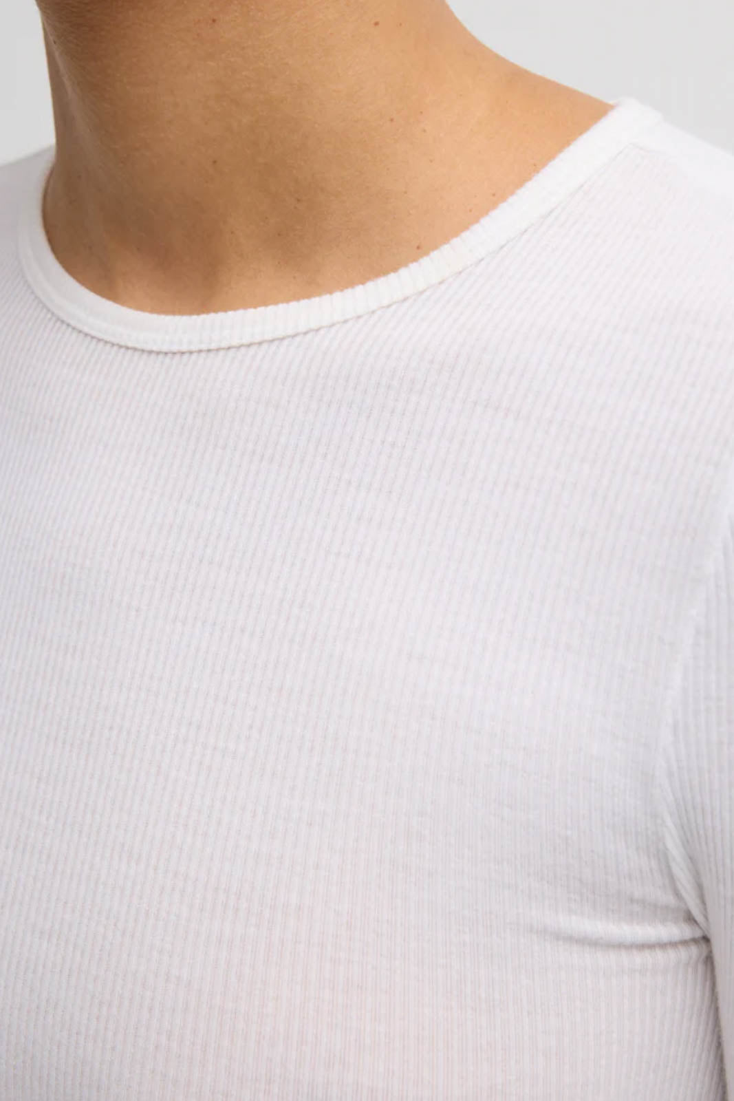 Tibi, Langarm-Shirt Circular in Weiss