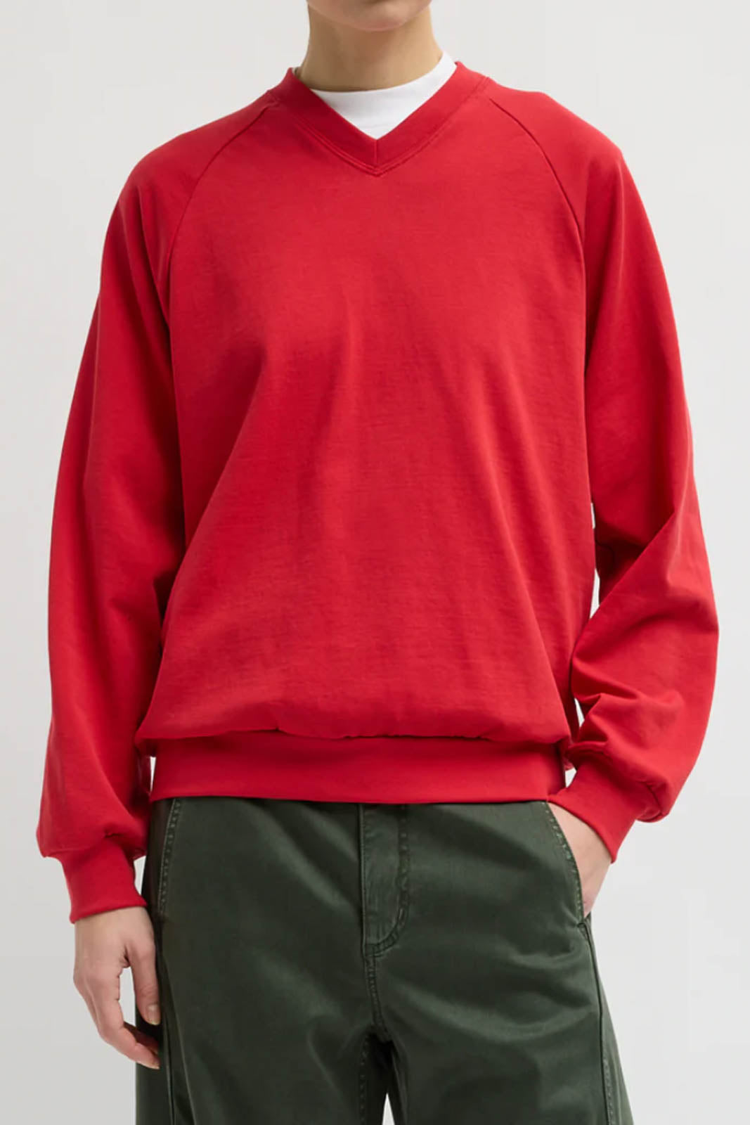 Tibi, Sweatshirt Perfect Vintage in Rot