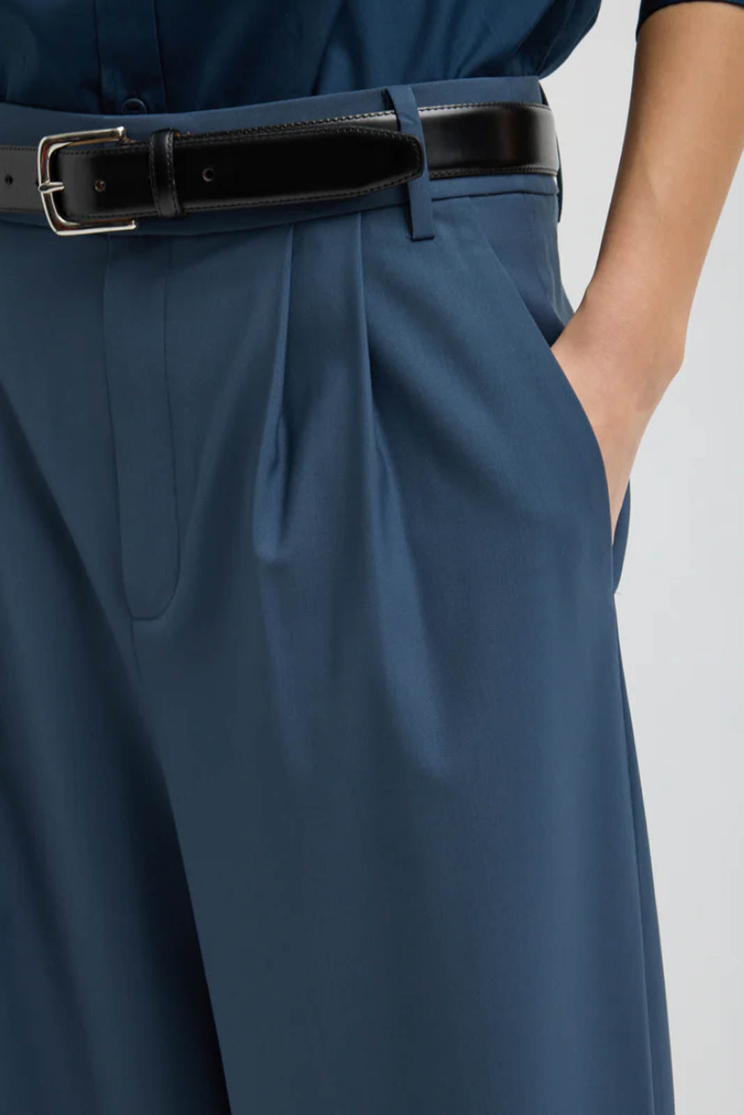 Tibi, Hose Stella in Blue Fog