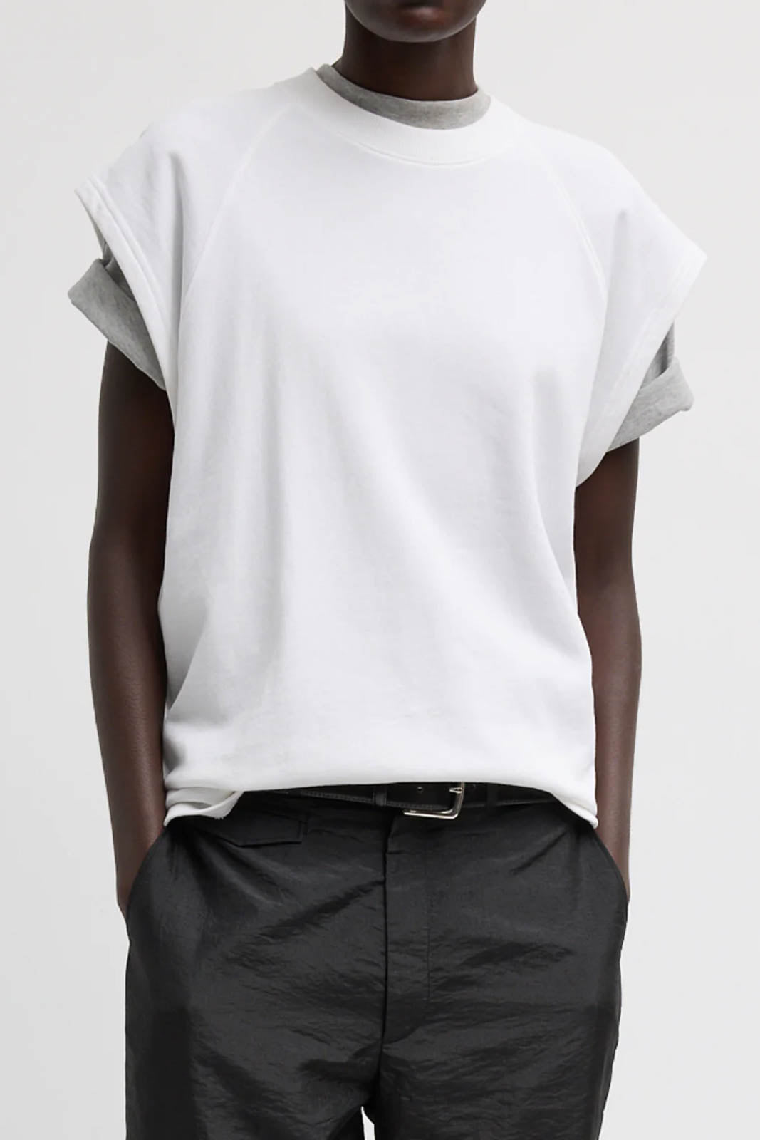 Tibi, Top Light Weight in Weiss