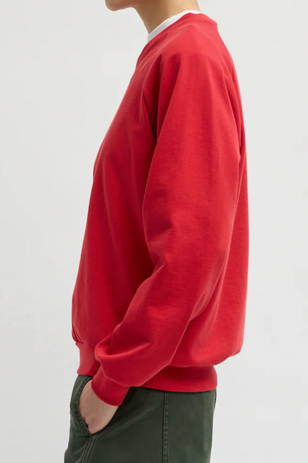 Tibi, Sweatshirt Perfect Vintage in Rot