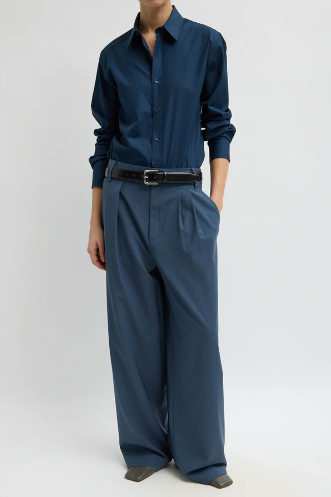 Tibi, Hose Stella in Blue Fog
