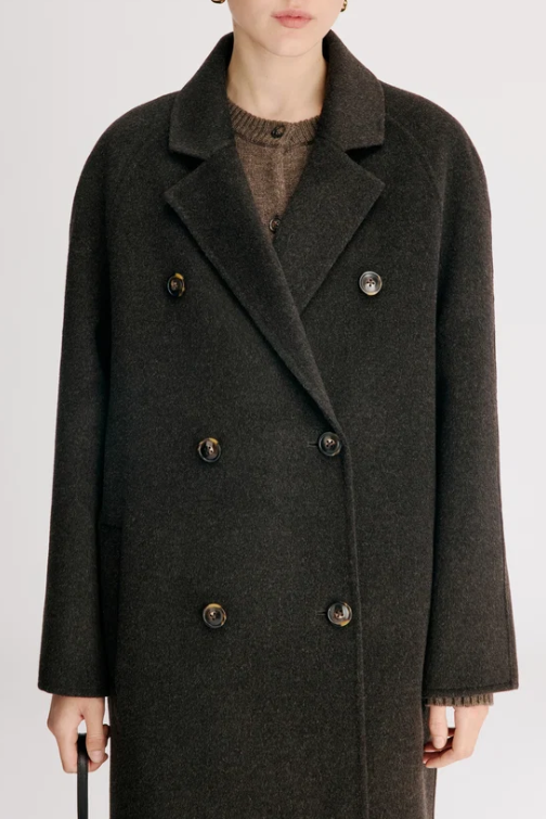 Loulou de Saison, Mantel Irvin in Brown Melange