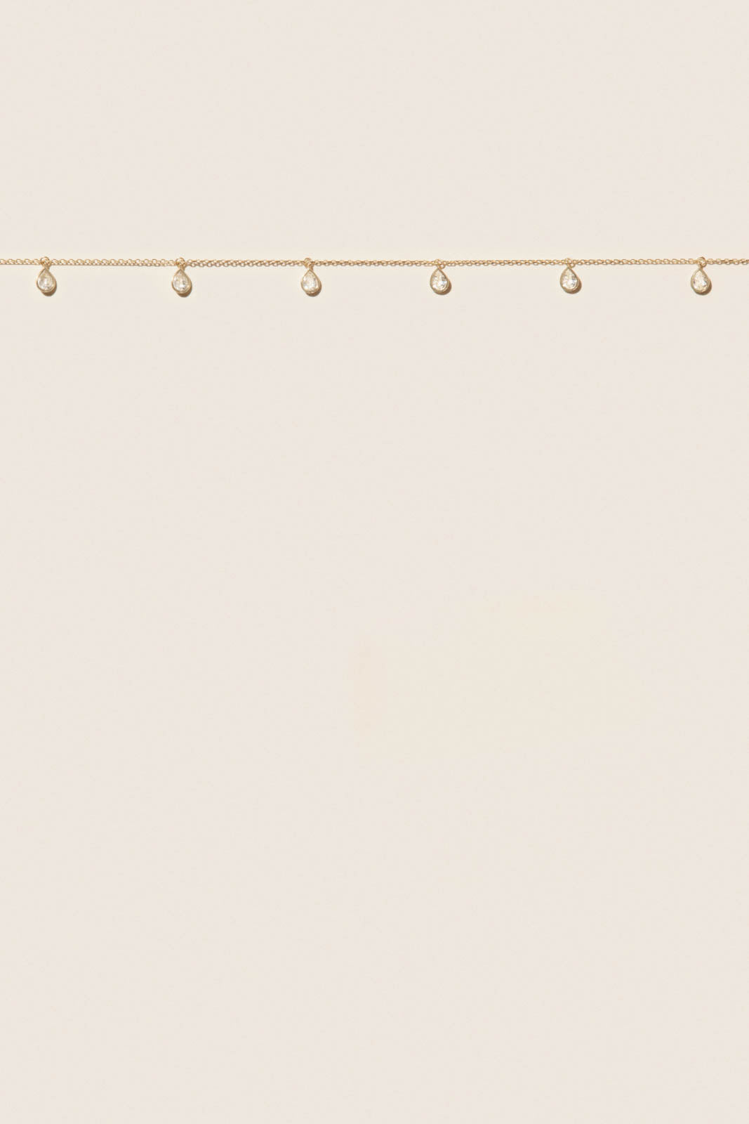 Halskette Palerme in White Saphire