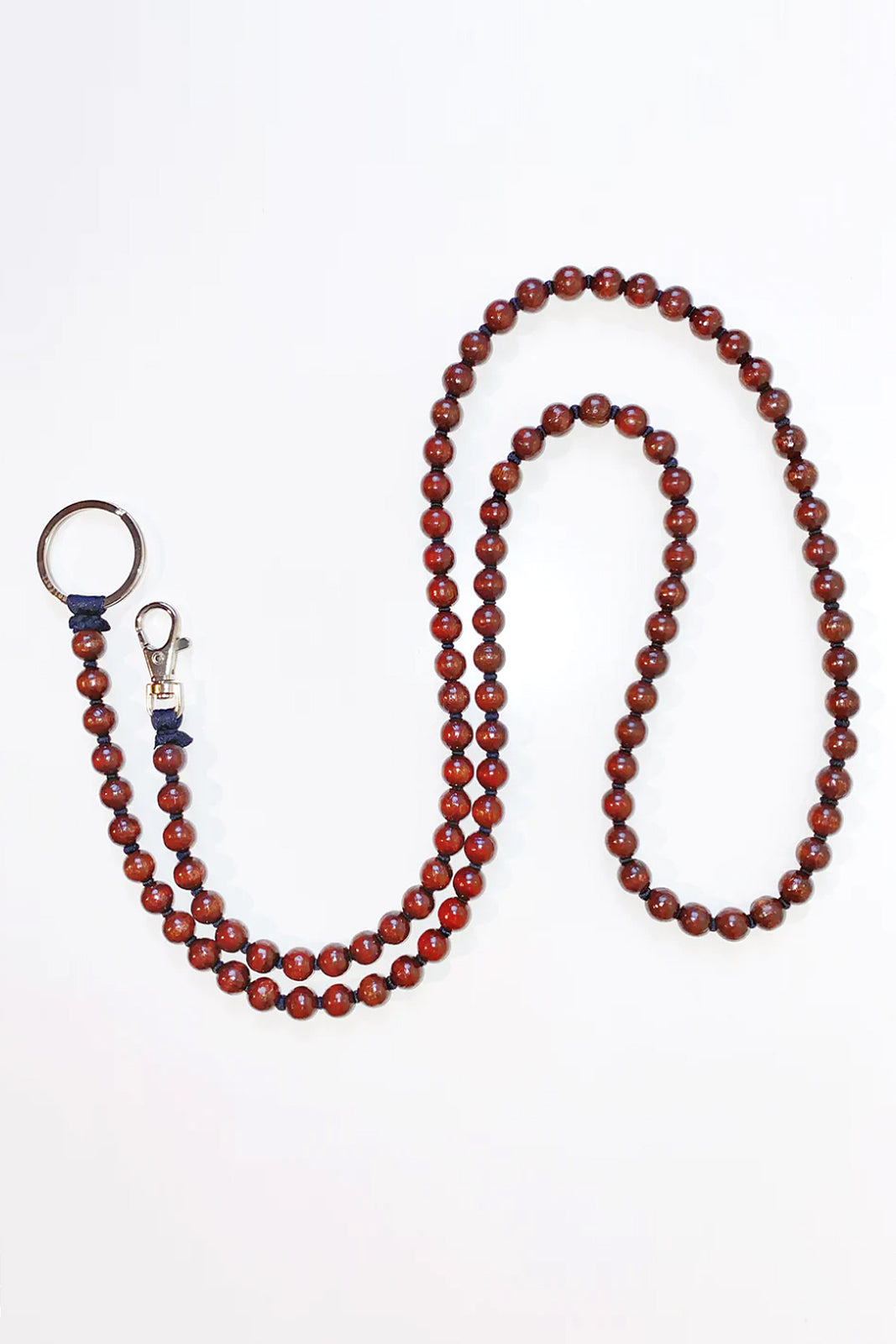 Handy-Kette in Braun/Schwarz