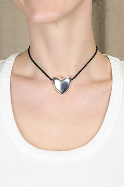 Halskette Heart in Silber