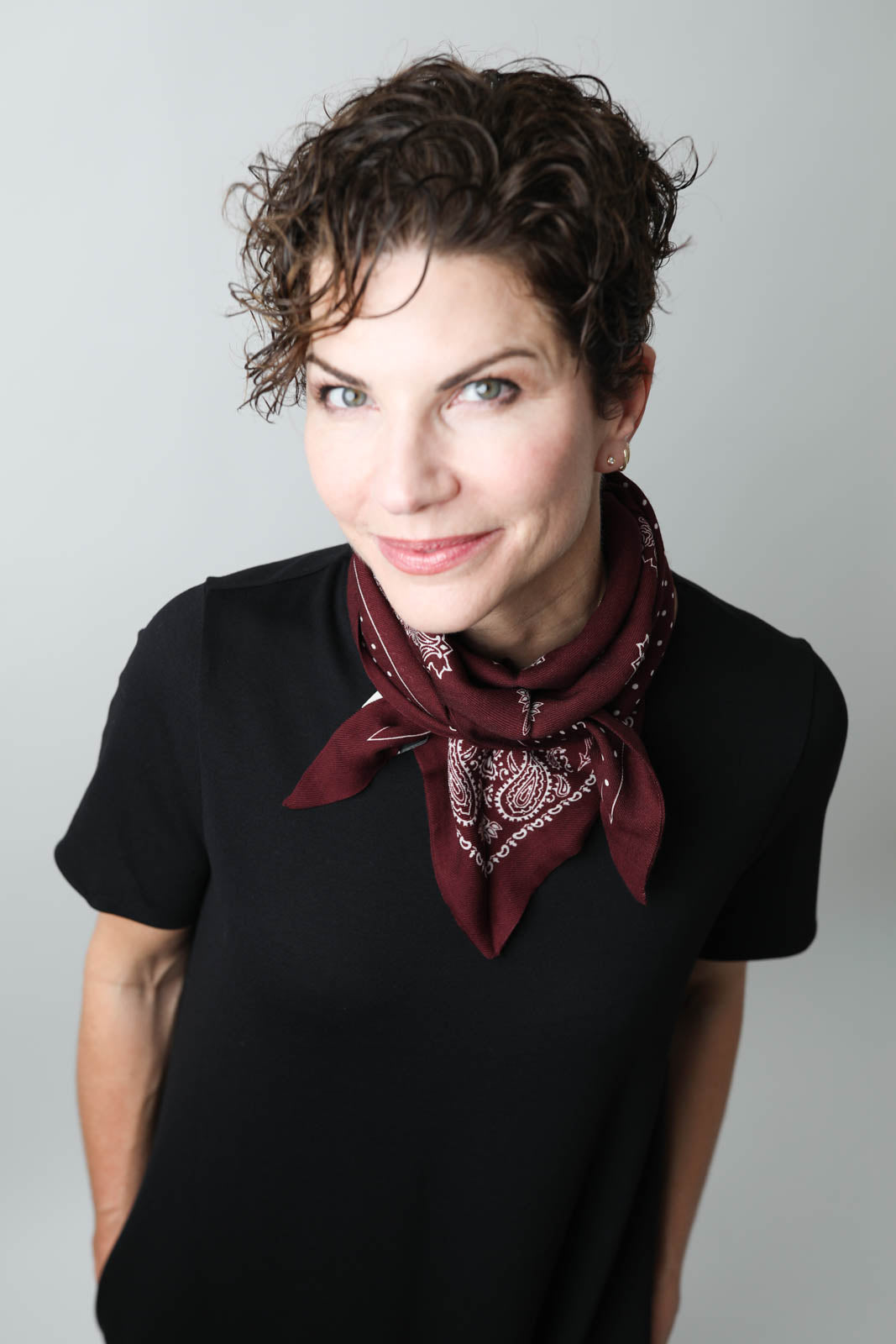 Parisienne scarf in vin