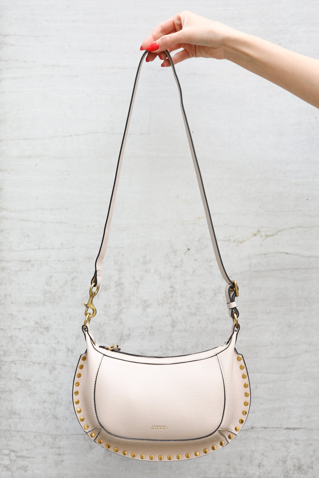 Bag Oskan Moon in Light Beige