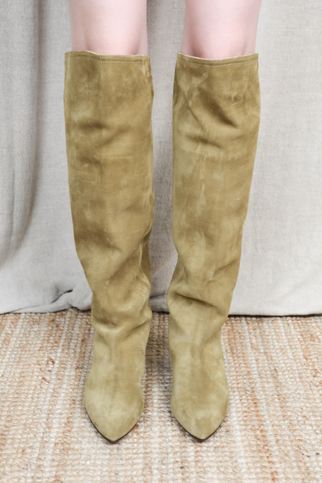 Skarlet boots in taupe