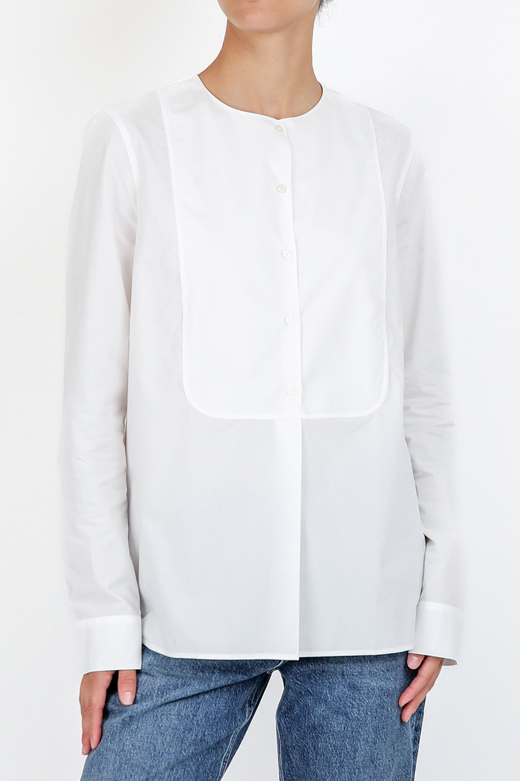 Cecile blouse in white