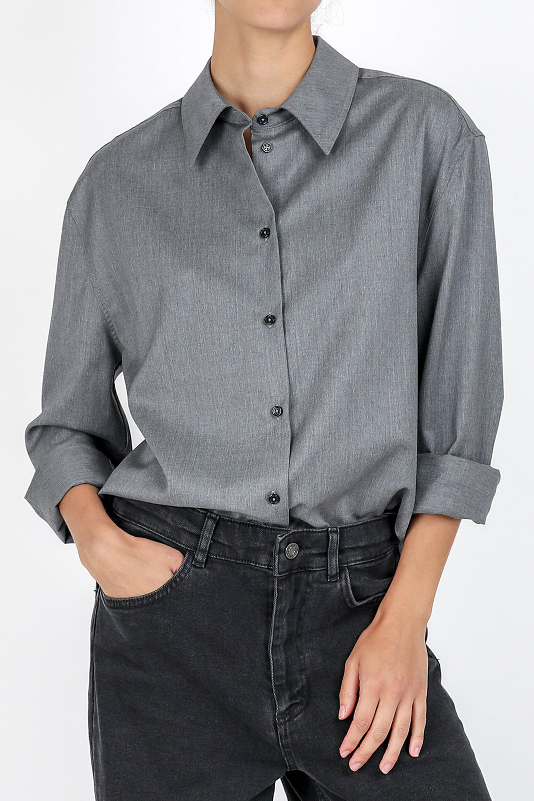 Eliana blouse in gray