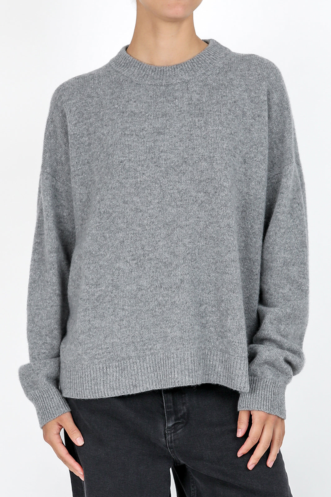 Merino wool sweater ML in Grigio