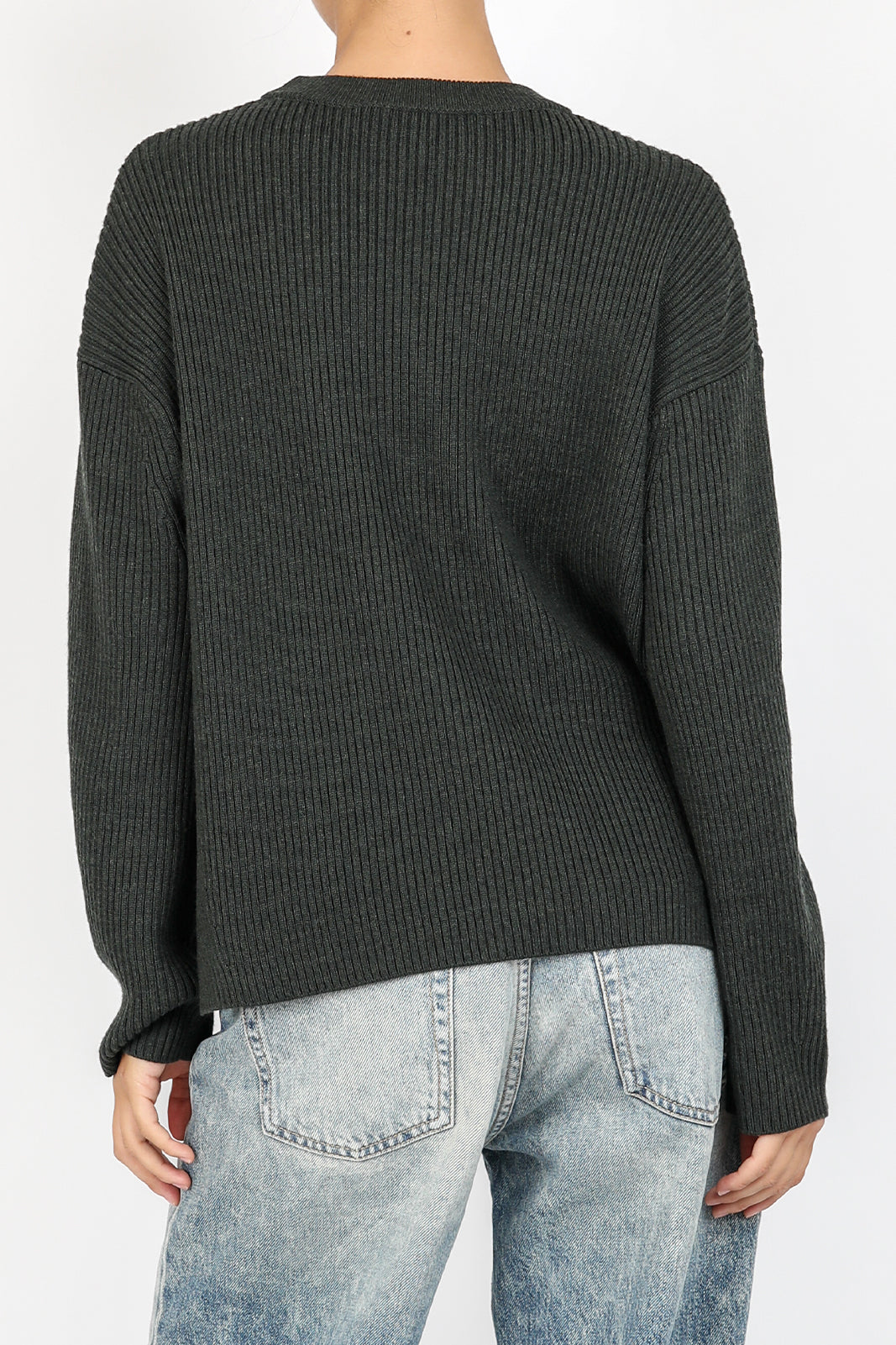 Karin sweater in fir green