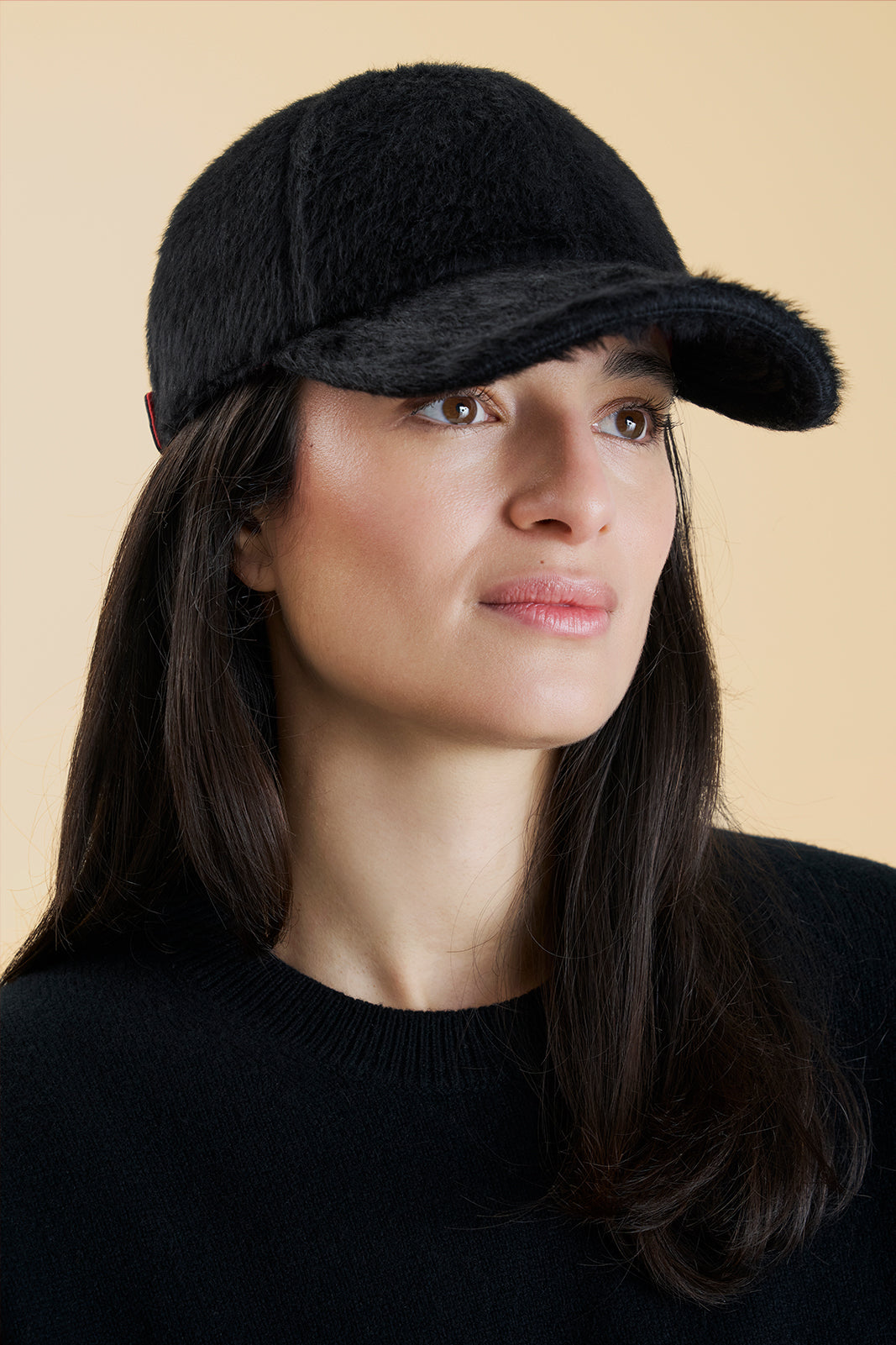 Alpha baseball cap in black