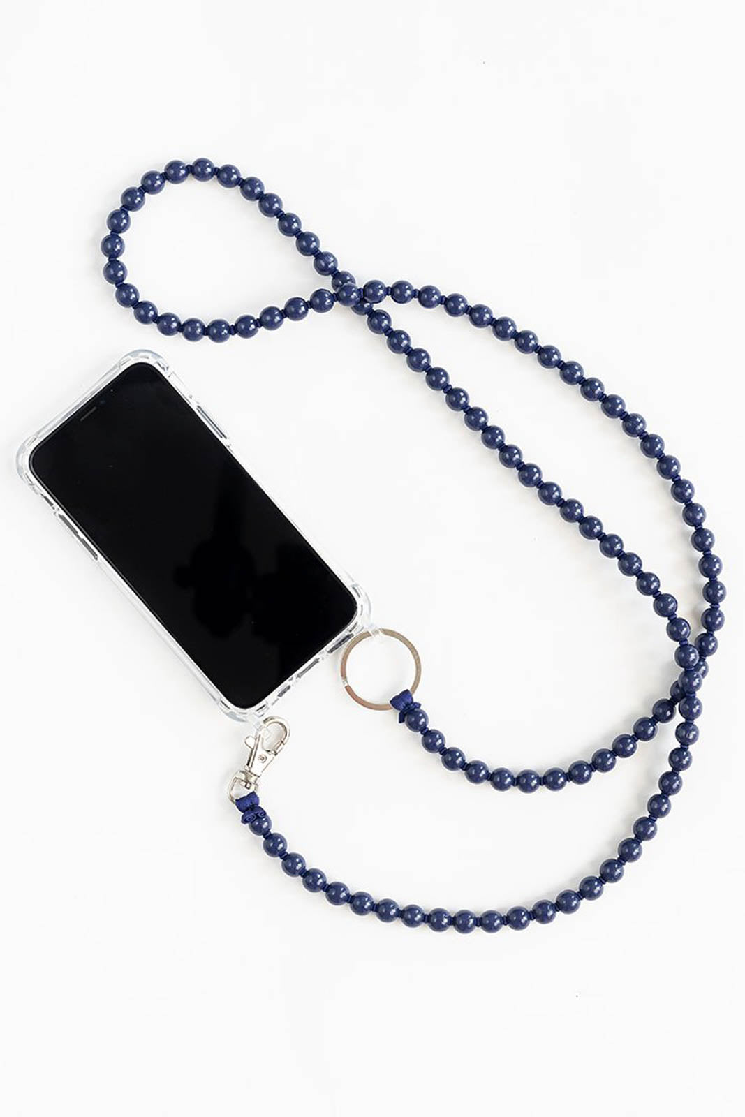 Cell phone chain in Blueberry/Darkblue