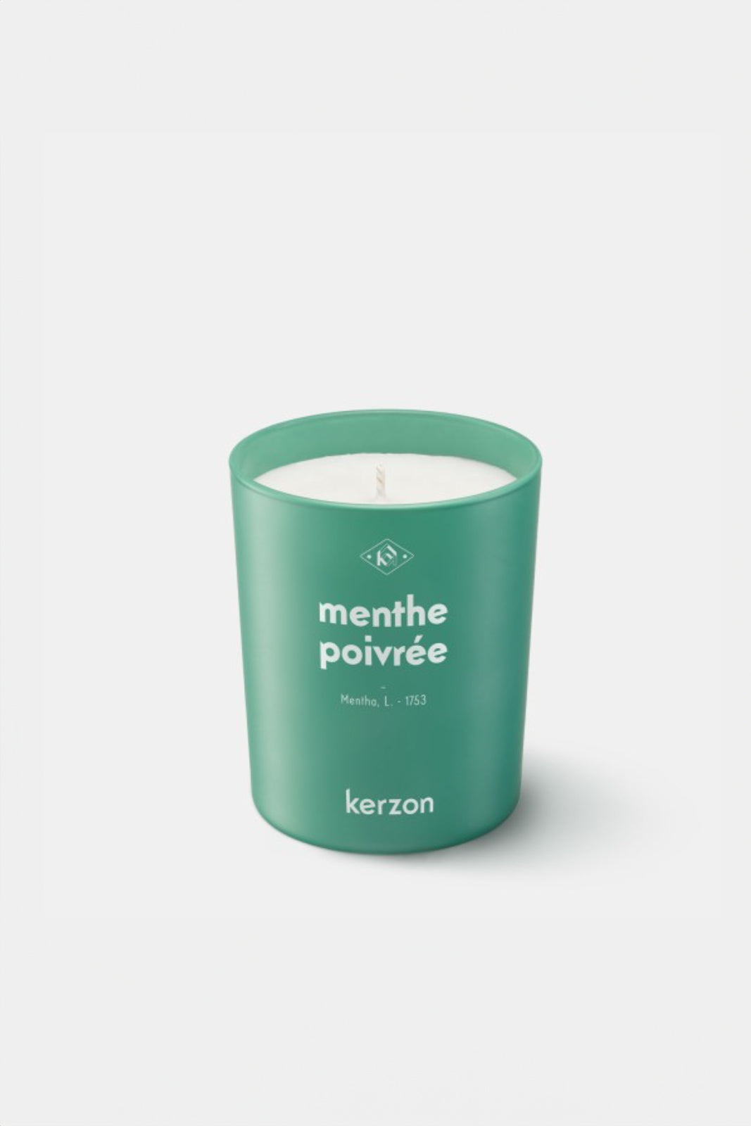 Menthe Poivrée" scented candle