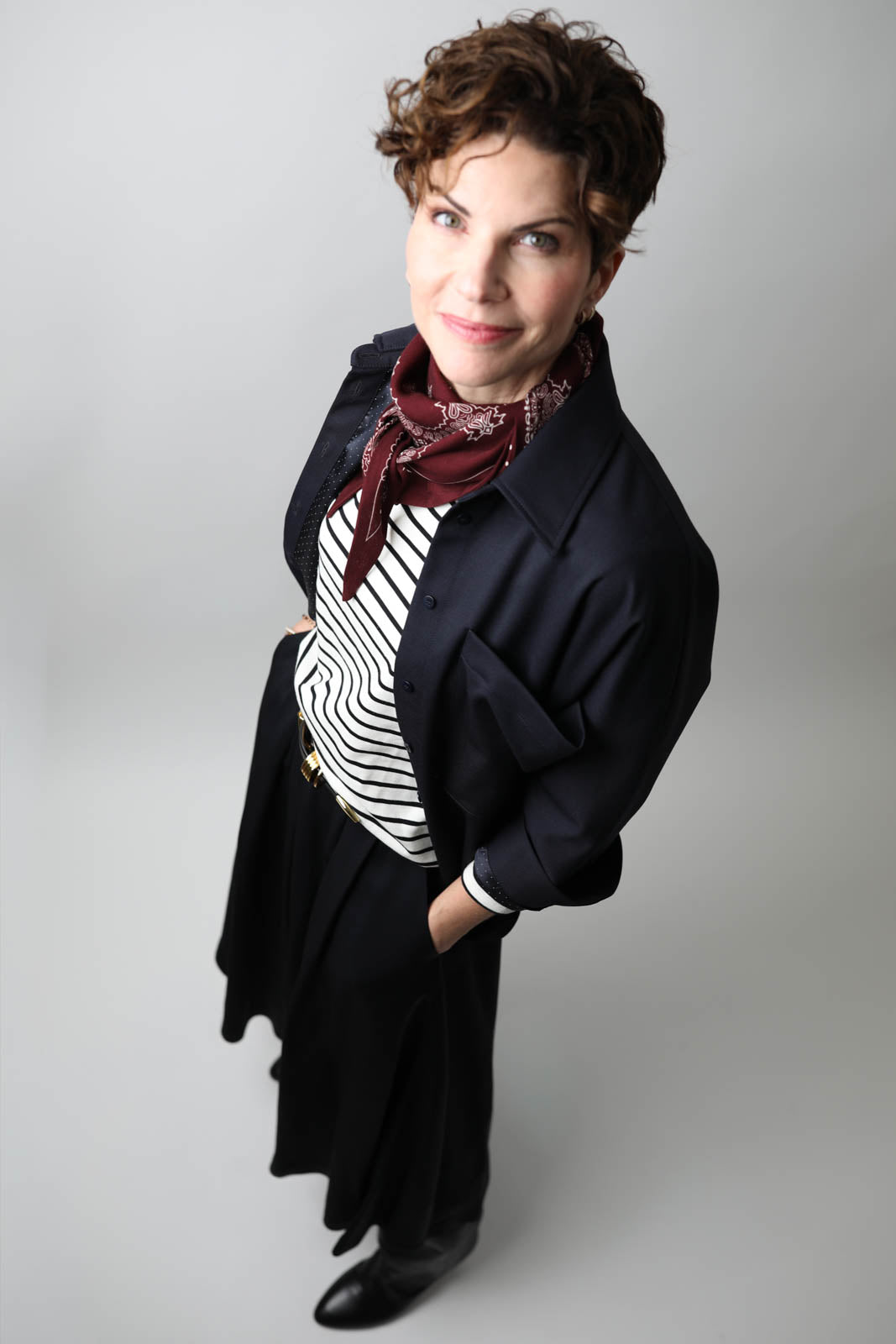 Vestibule Garderobe, Fantomette pants in navy