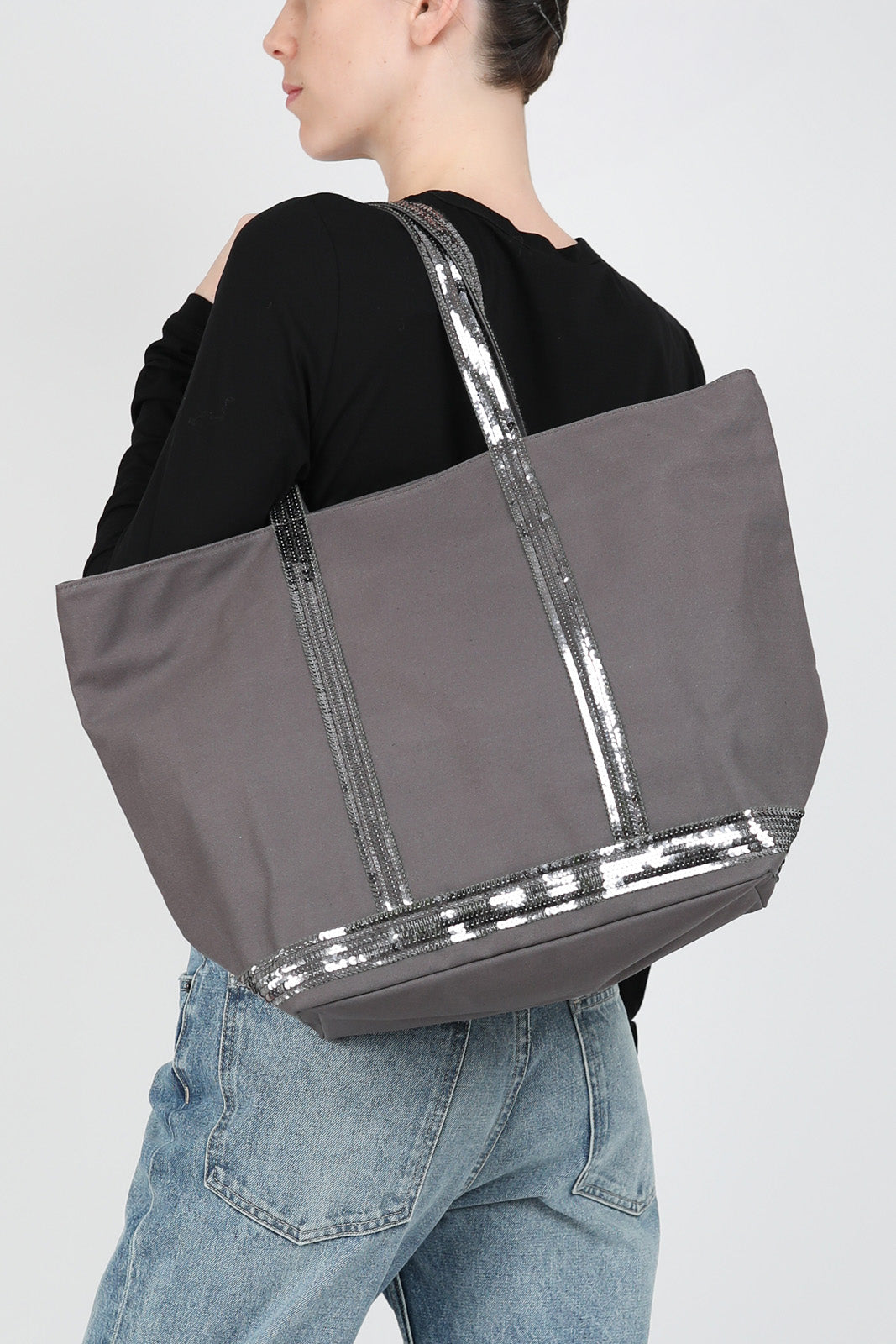 Bag Cabas in Anthracite