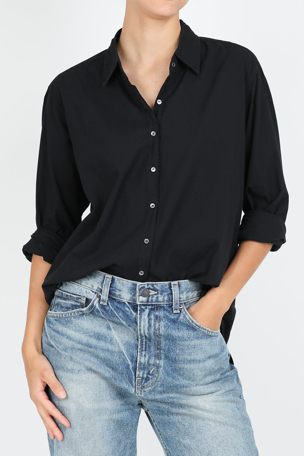 Beau blouse in black