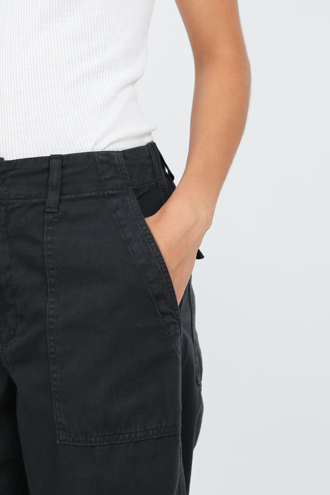 Morleigh trousers in washed black