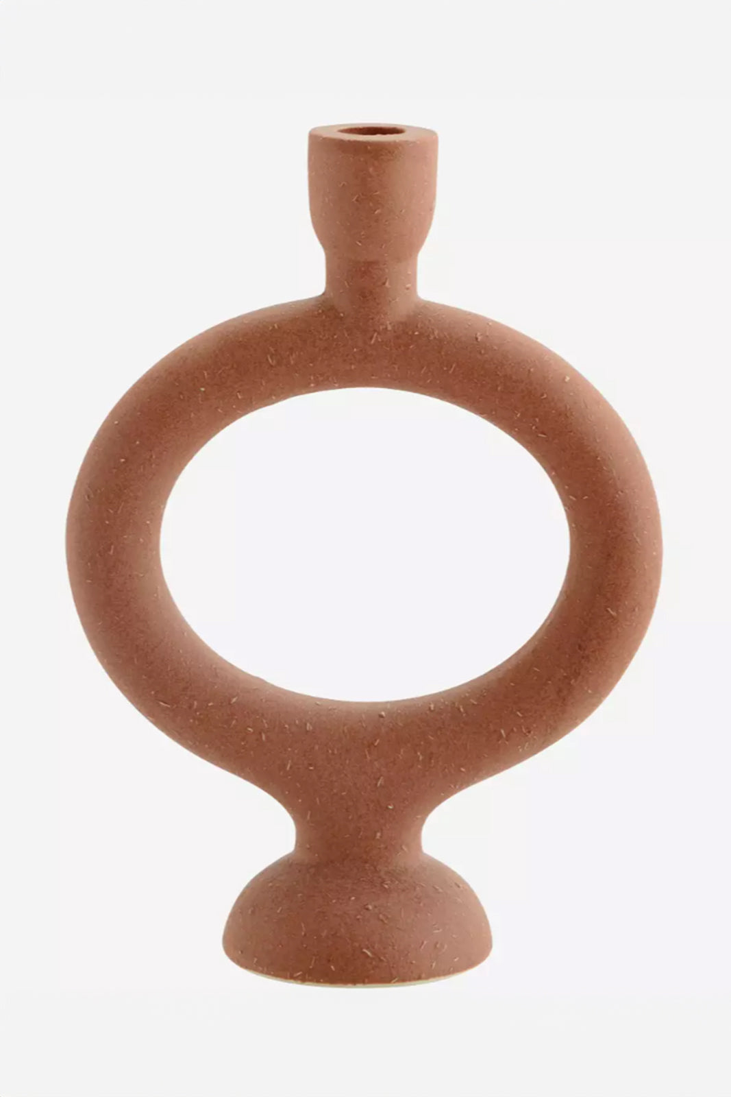 Candlestick Stoneware in Brick