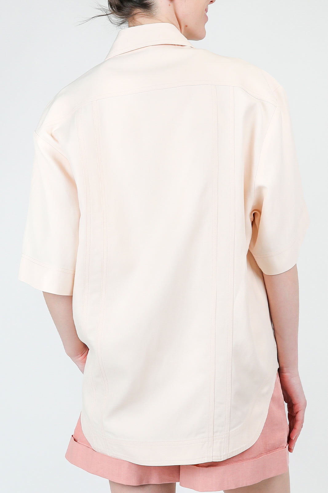 Moheli blouse in cream rose