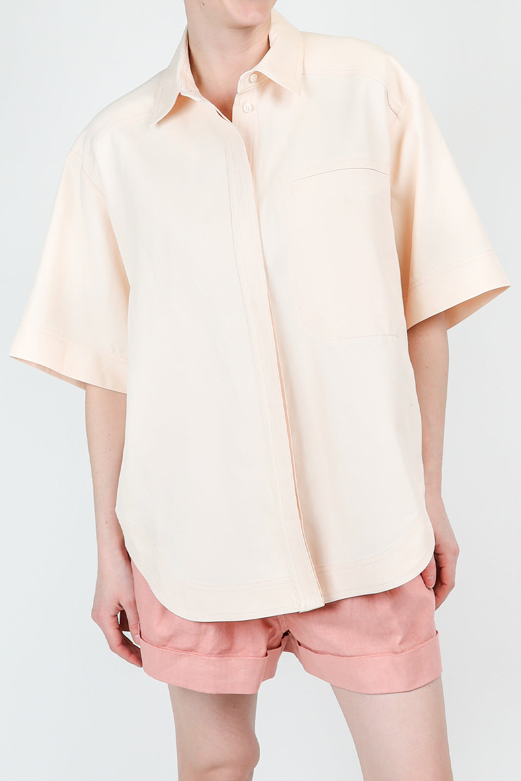 Moheli blouse in cream rose