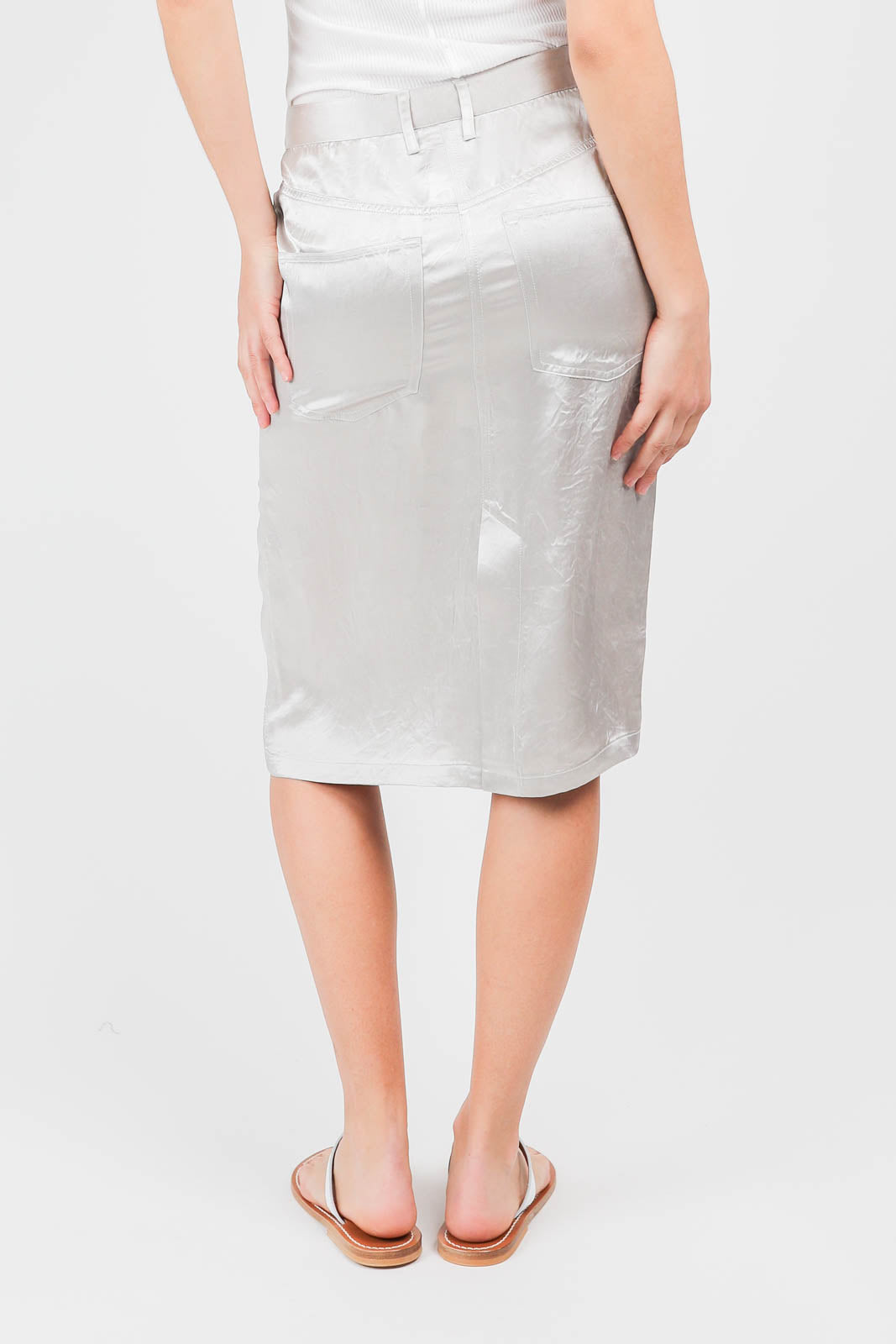 Skirt 5-pocket in champagne