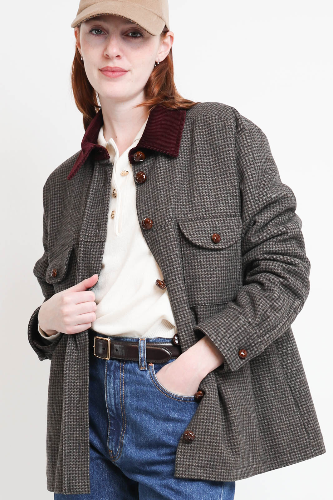 Blazé Milano, Badis Berber jacket in Dust