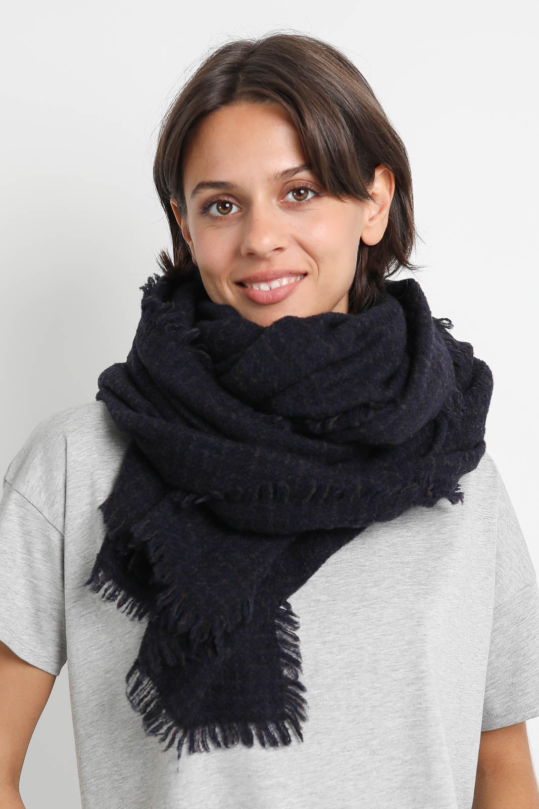 Faliero Sarti Marella scarf in brown