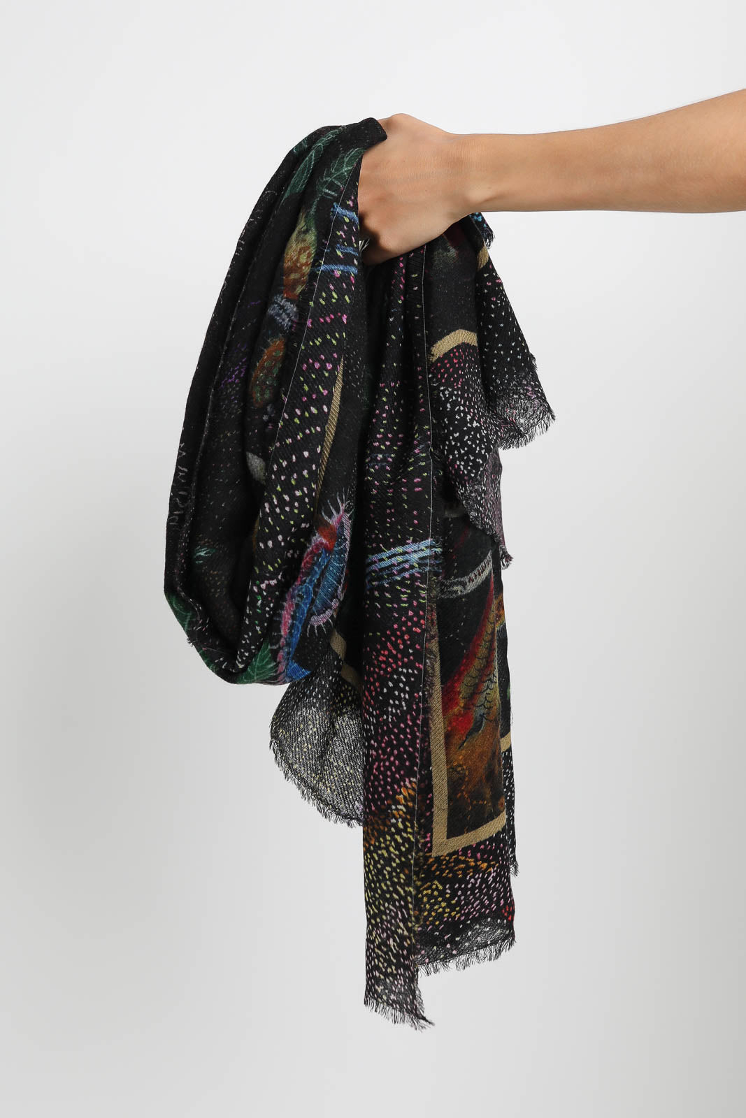 Faliero Sarti scarf Monkey in Multi