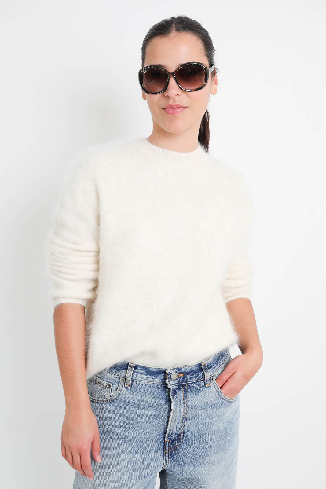 Almada, Floy sweater in cream