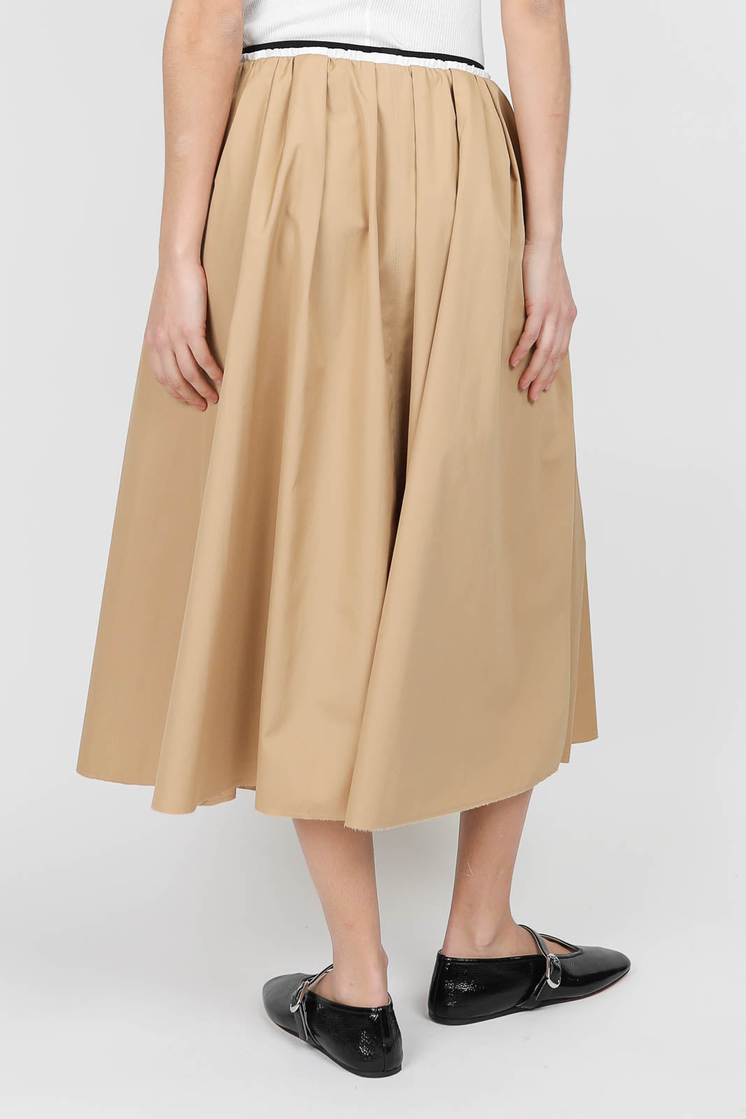 Skirt Summer Wine in Caramel