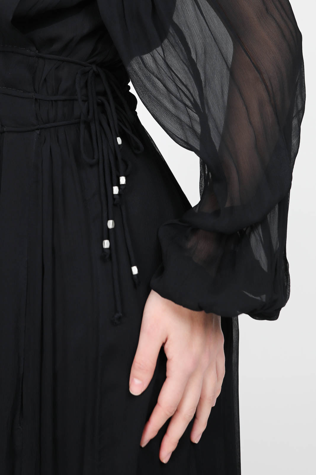 Amara dress in black