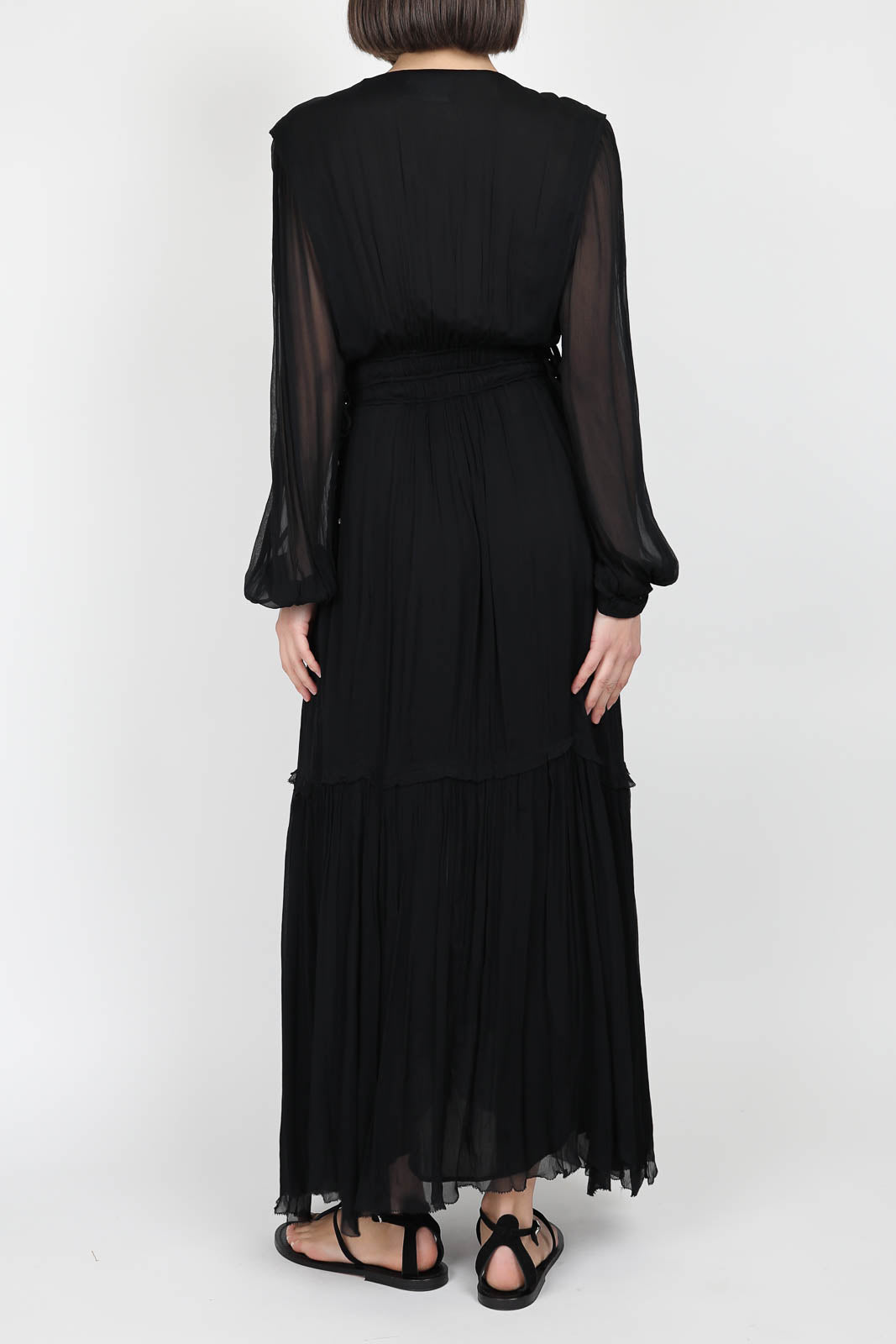 Amara dress in black