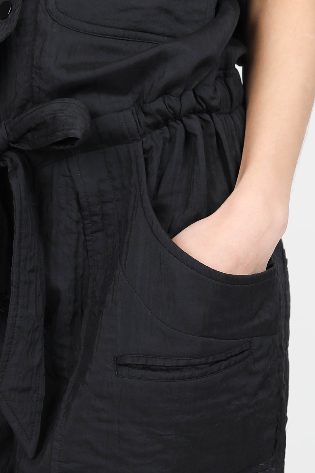 Suzie Overall in black