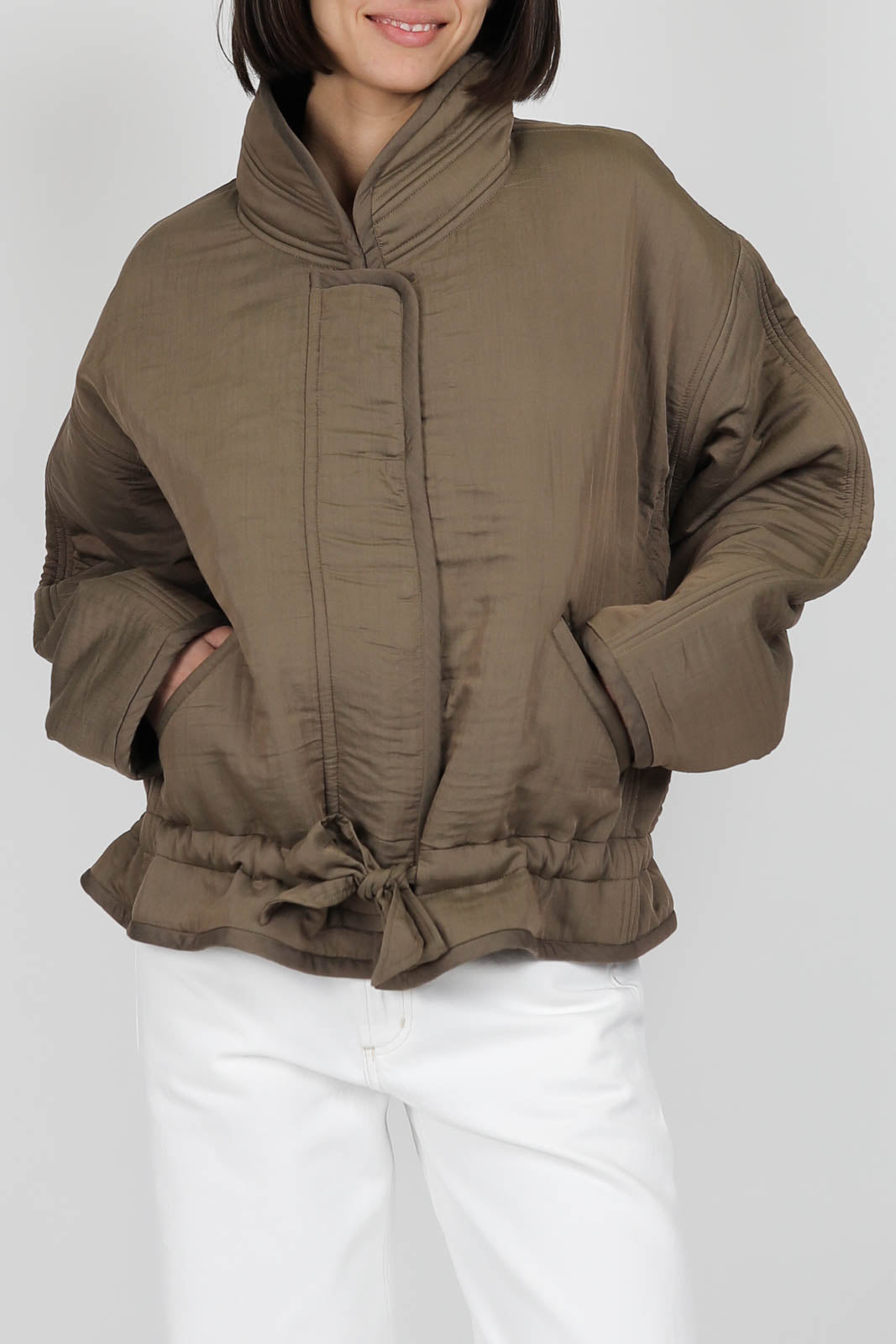 Selane jacket in khaki