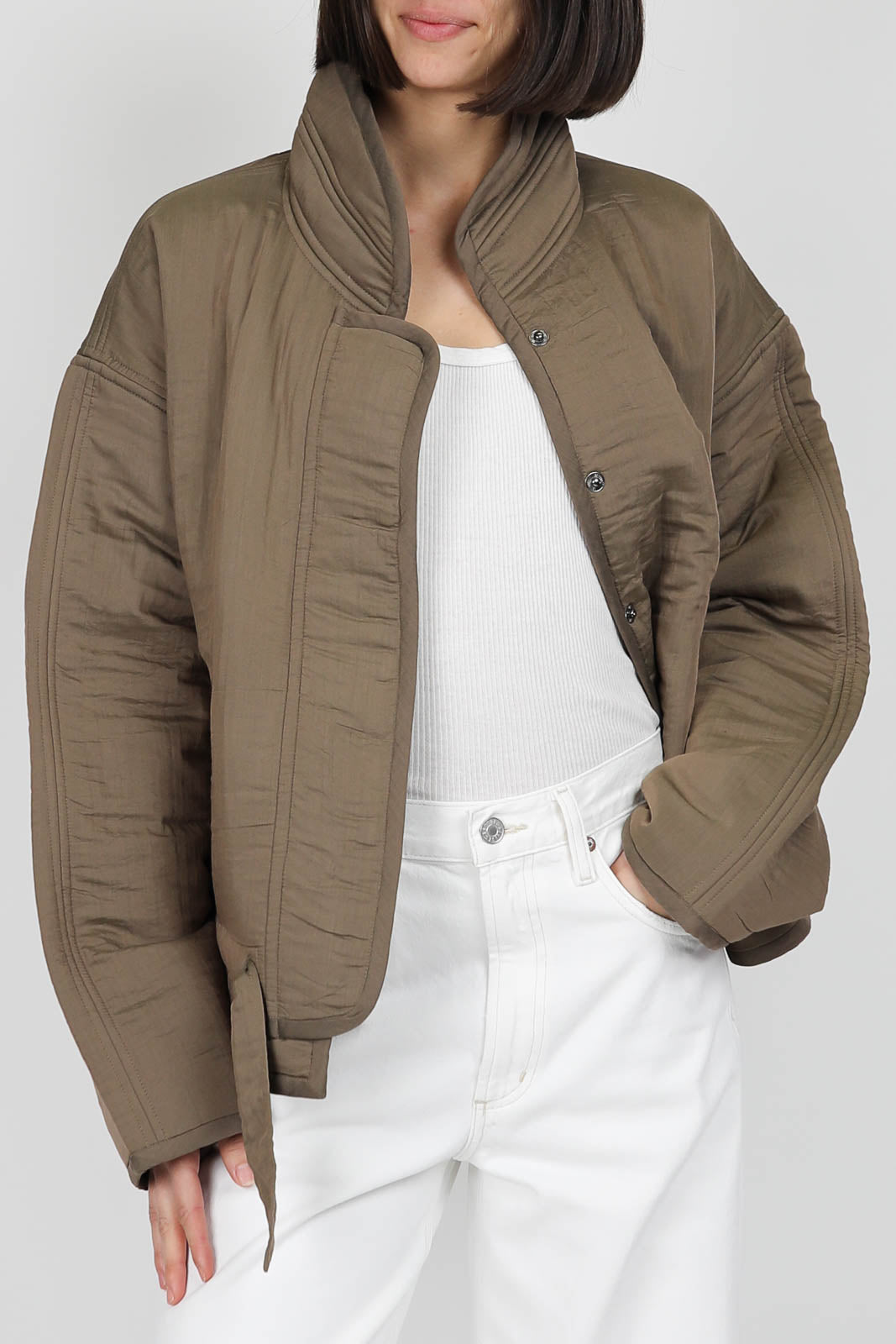 Selane jacket in khaki