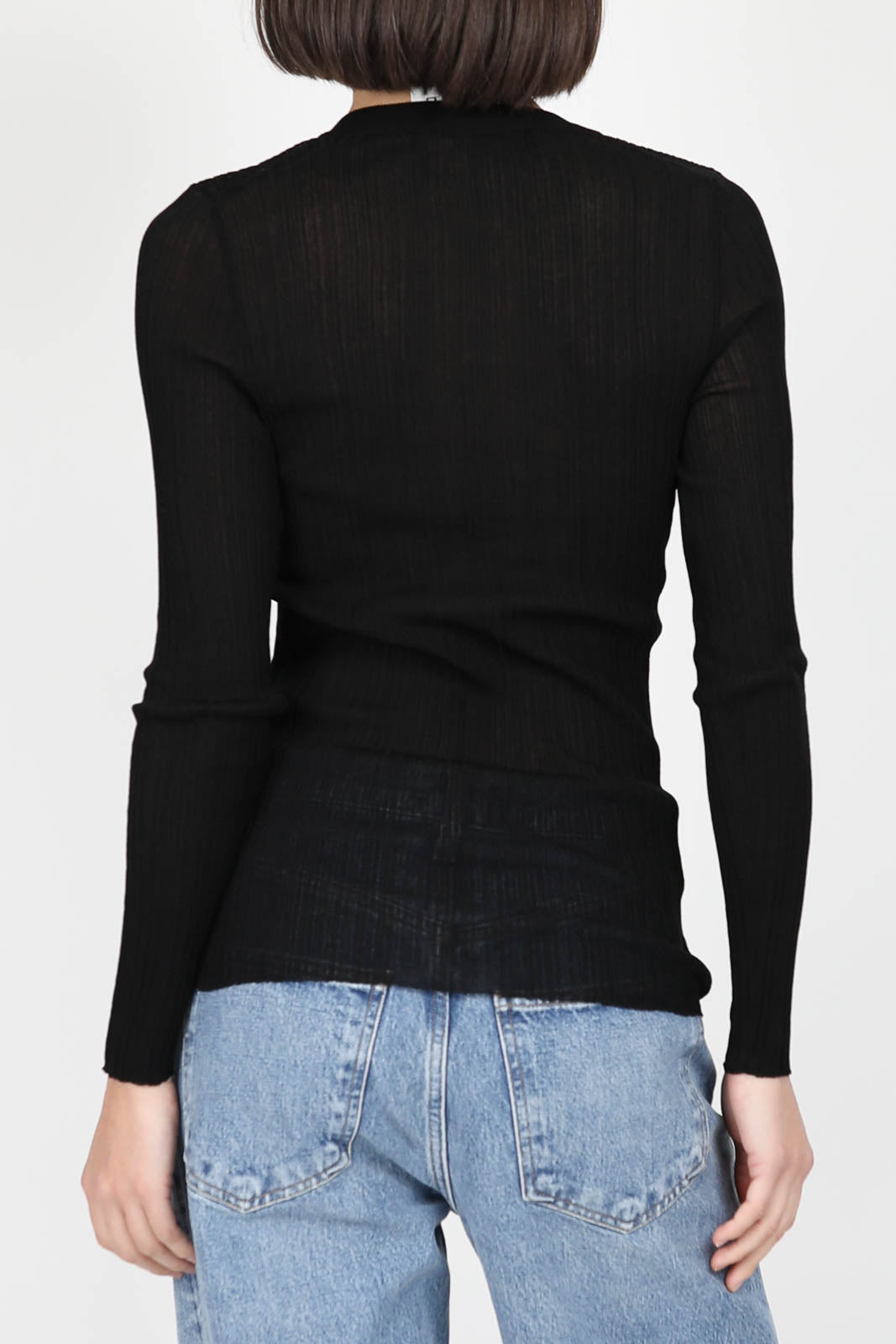 Keep Close long sleeve shirt in black